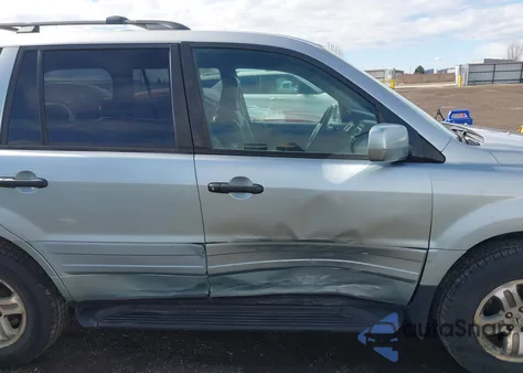 2003 Honda Pilot Ex-L z USA, uszkodzony, nr VIN 2HKYF18663H500302